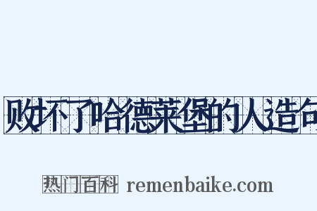 败坏了哈德莱堡的人造句是什么意思的图片